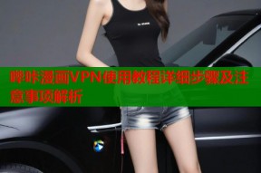 哔咔漫画VPN使用教程详细步骤及注意事项解析