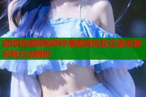如何快速辨别哔咔漫画真伪及正版资源识别方法解析