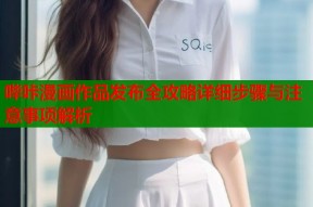 哔咔漫画作品发布全攻略详细步骤与注意事项解析