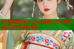 哔咔漫画风格cosplay盛宴二次元角色完美还原与精彩演绎