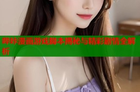 哔咔漫画游戏脚本揭秘与精彩剧情全解析