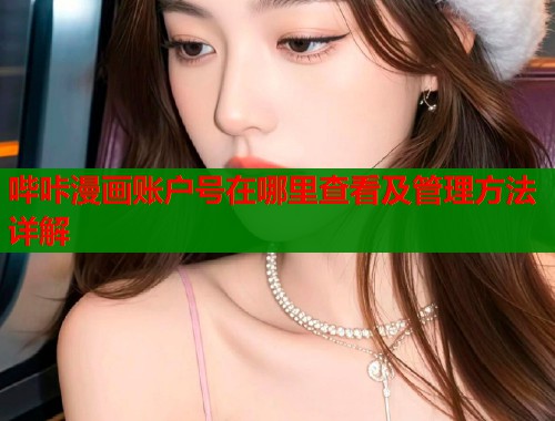 哔咔漫画账户号在哪里查看及管理方法详解  第1张